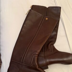 Brown Leather Riding Boots